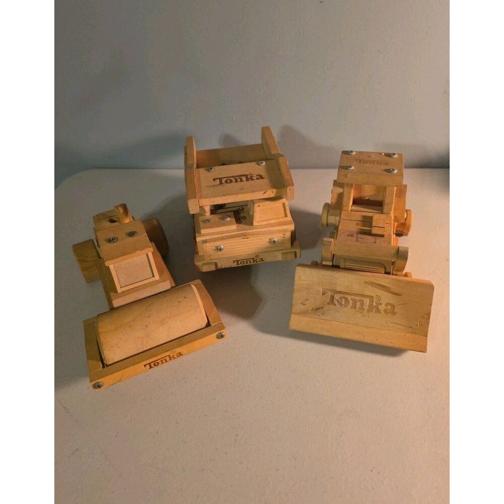 Tonka Wooden Vintage Toys